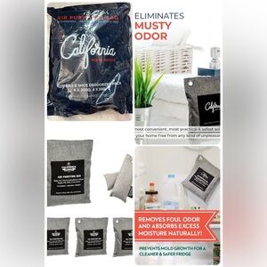 California Home Goods Air Purifying Bag set of 8 baggies